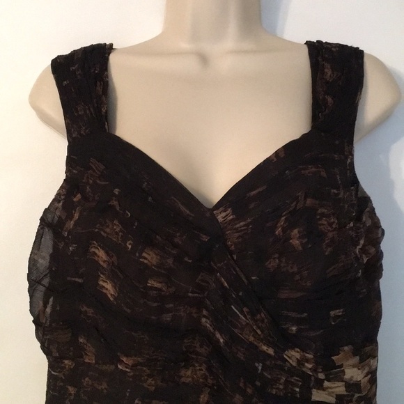 Peruvian Connection San Marco Silk Dress. P/A1075/ - Picture 3 of 12